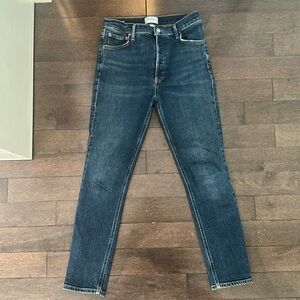 Agolde High Rise Slim Fit in Ovation 28